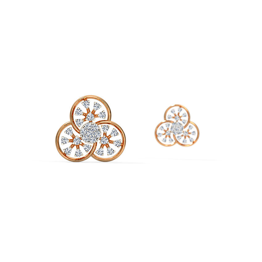 Lara Diamond Stud Earrings