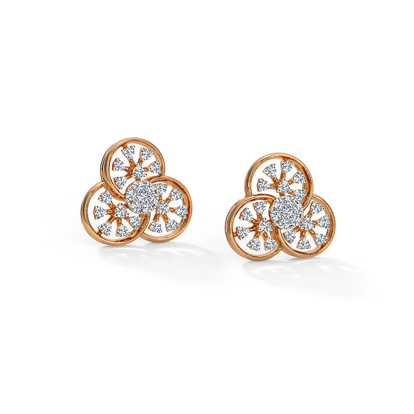 Lara Diamond Stud Earrings
