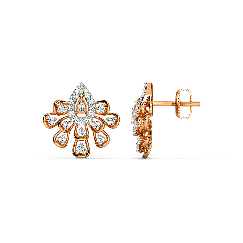 Nora Diamond Stud Earrings