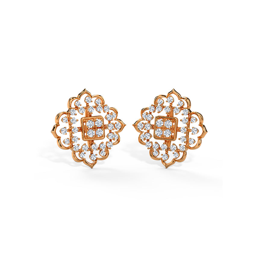 Shiloh Diamond Stud Earrings