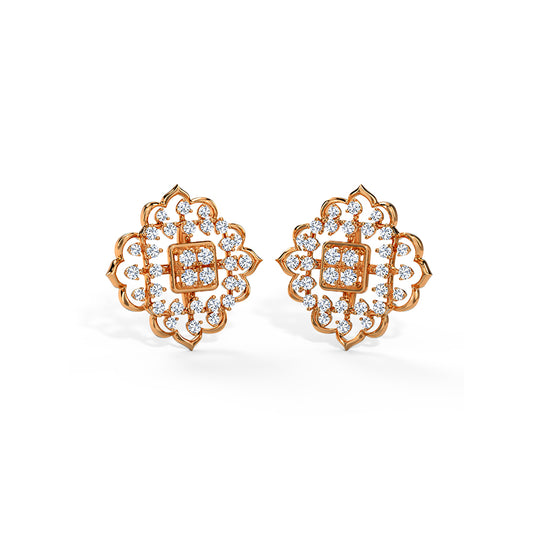 Shiloh Diamond Stud Earrings