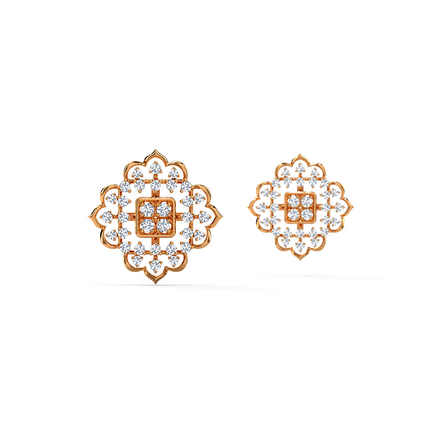 Shiloh Diamond Stud Earrings