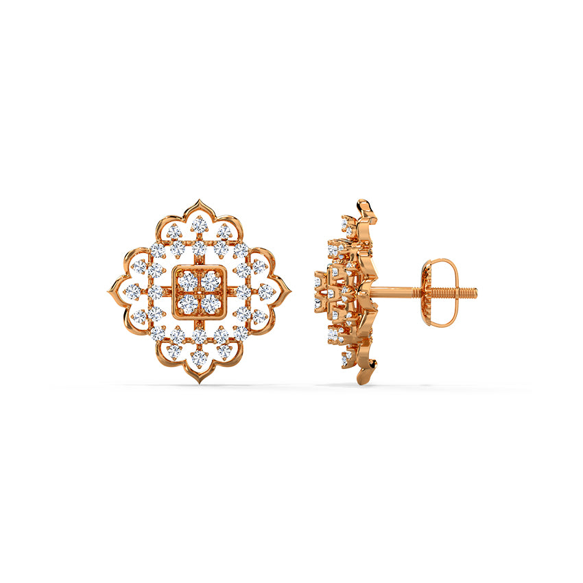 Shiloh Diamond Stud Earrings