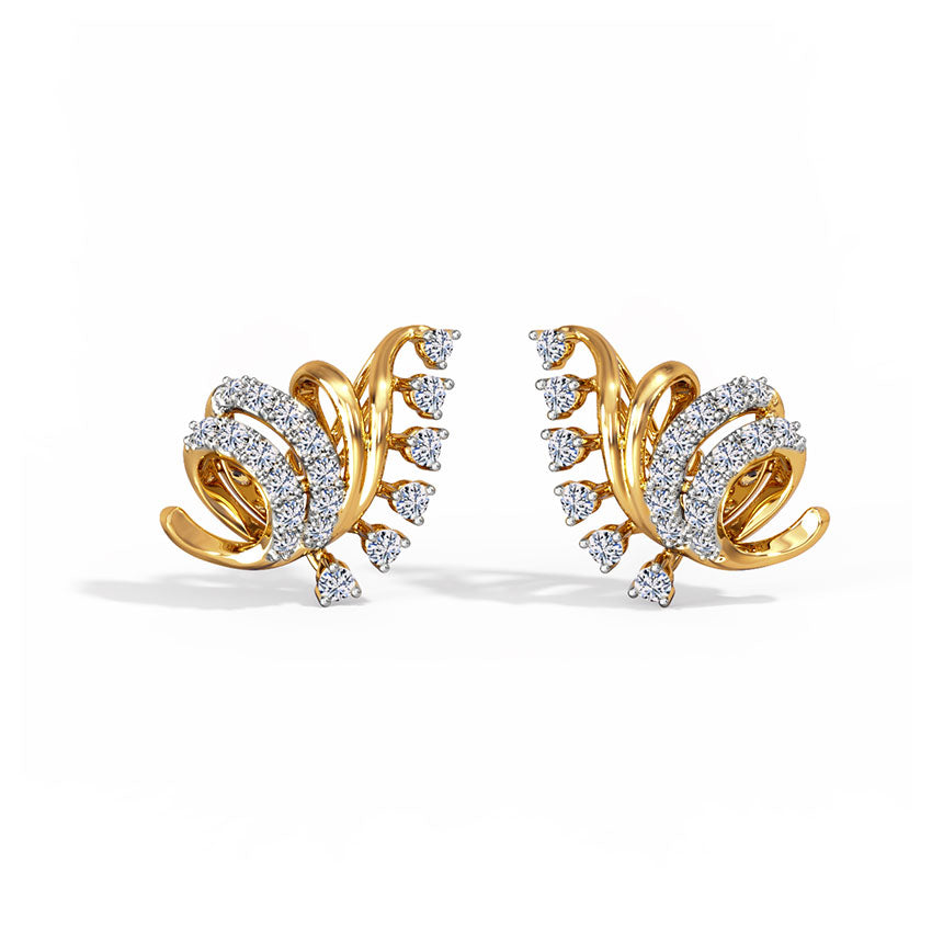 Sabra Diamond Stud Earrings