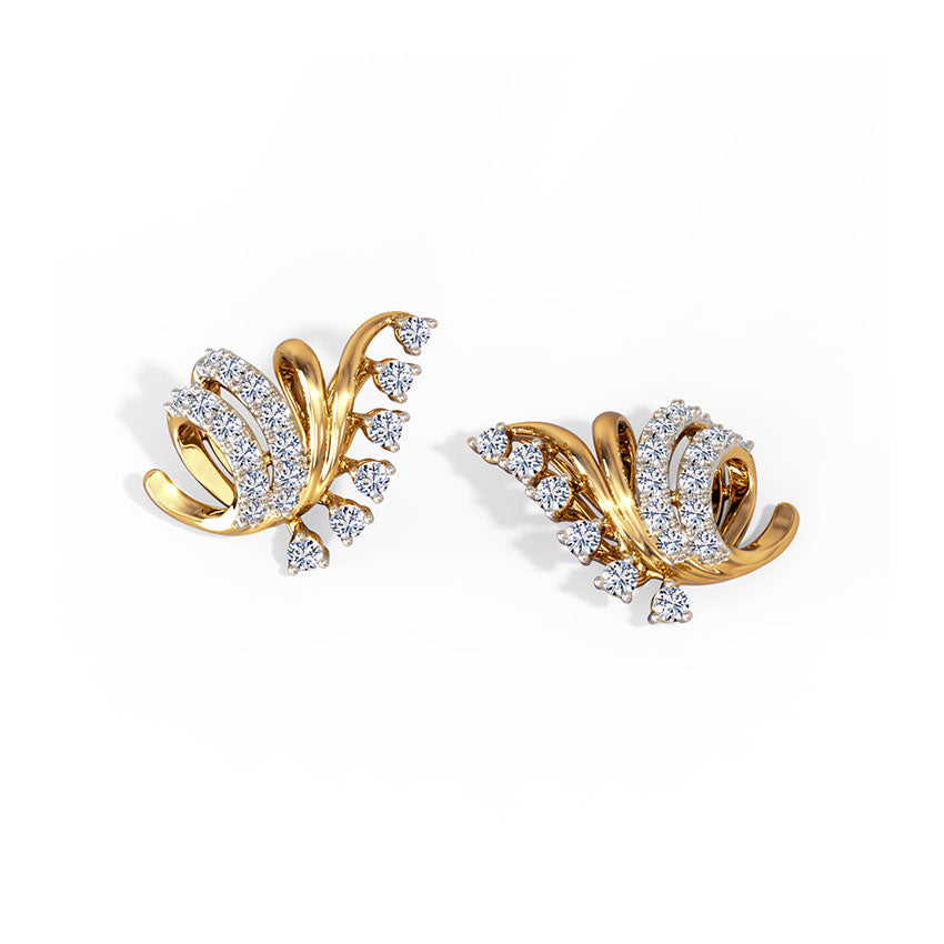 Sabra Diamond Stud Earrings