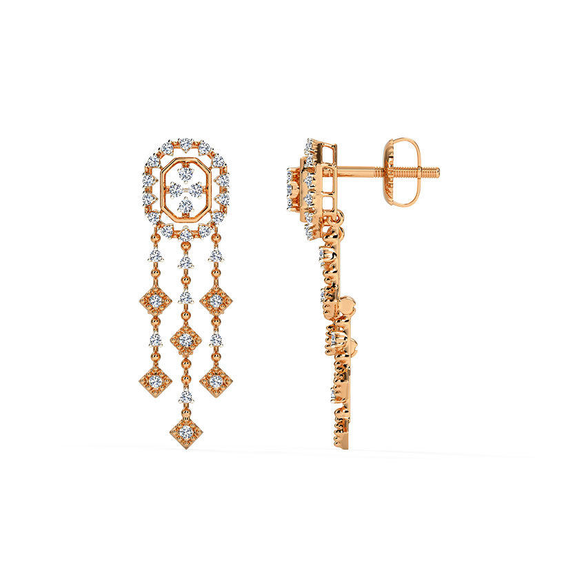 Blaire Diamond Drop Earrings