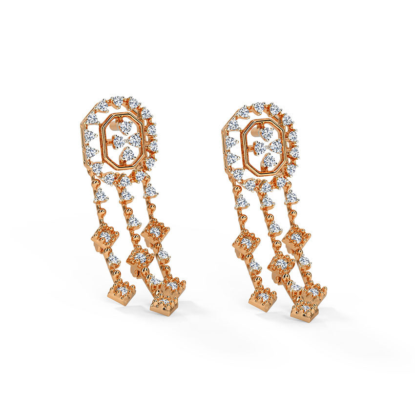 Blaire Diamond Drop Earrings