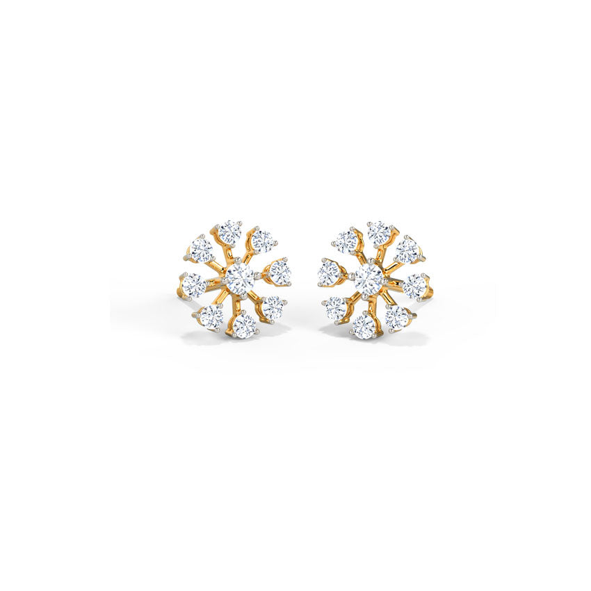 Clio Diamond Stud Earrings