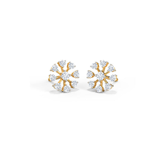 Clio Diamond Stud Earrings