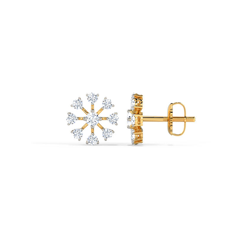 Clio Diamond Stud Earrings
