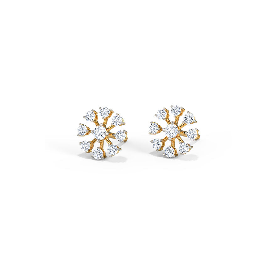 Clio Diamond Stud Earrings