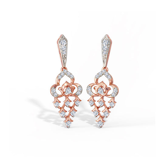 Sydney Diamond Drop Earrings
