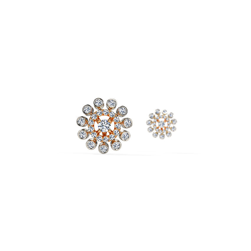 Aria Diamond Stud Earrings