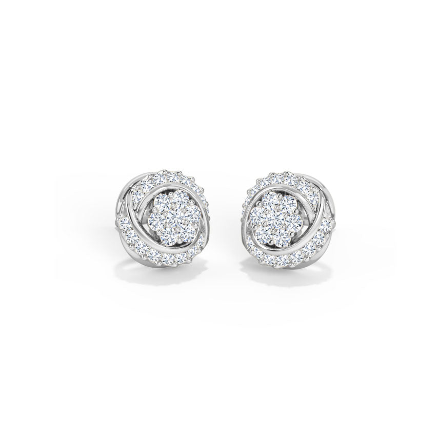 Dante Diamond Stud Earrings