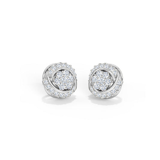 Dante Diamond Stud Earrings