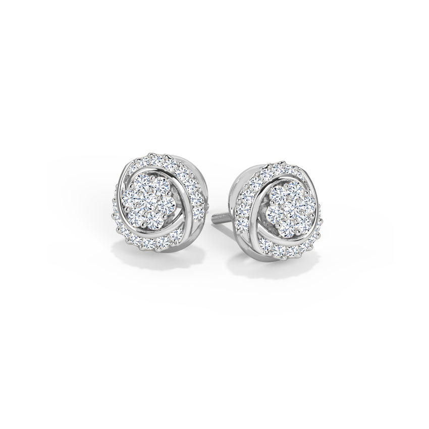 Dante Diamond Stud Earrings