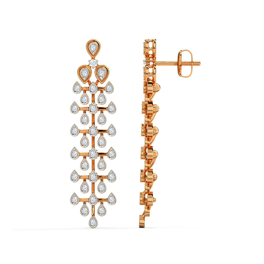 Lara Diamond Drop Earrings