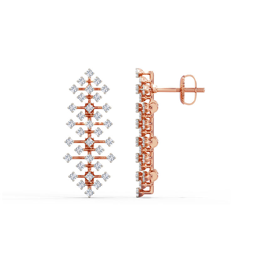 Polly Diamond Drop Earrings