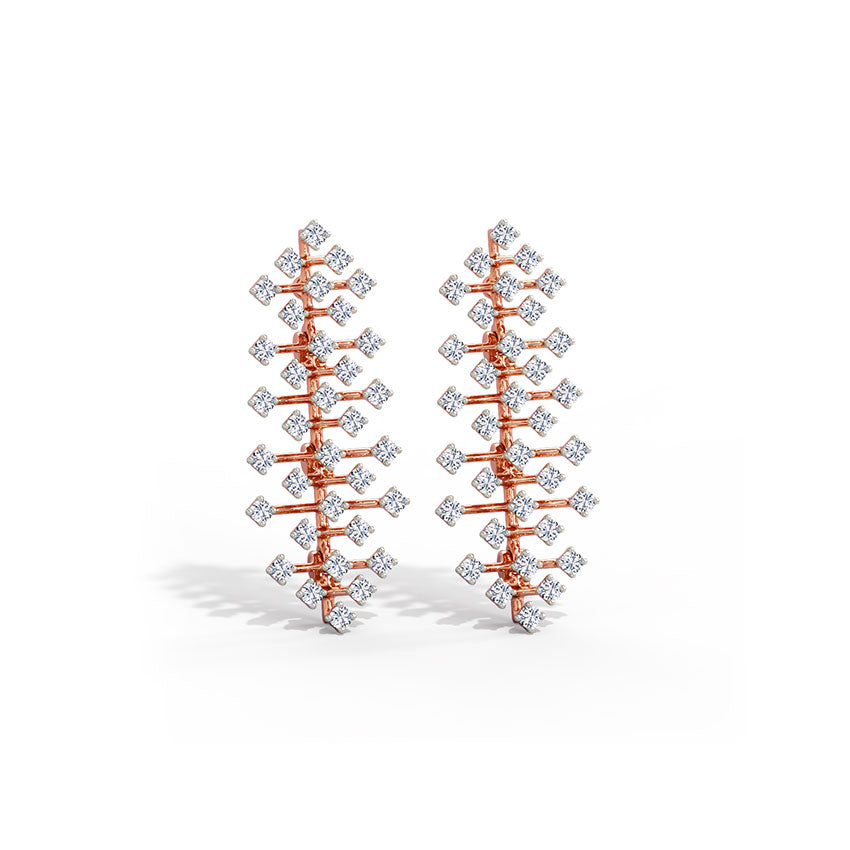 Polly Diamond Drop Earrings