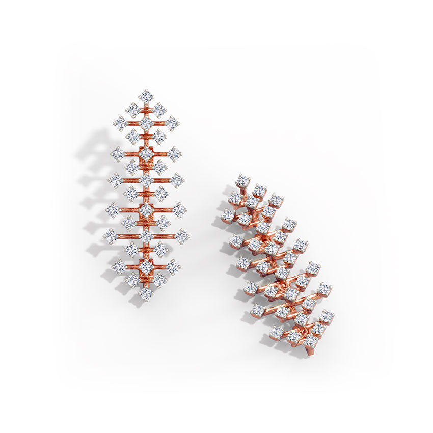 Polly Diamond Drop Earrings