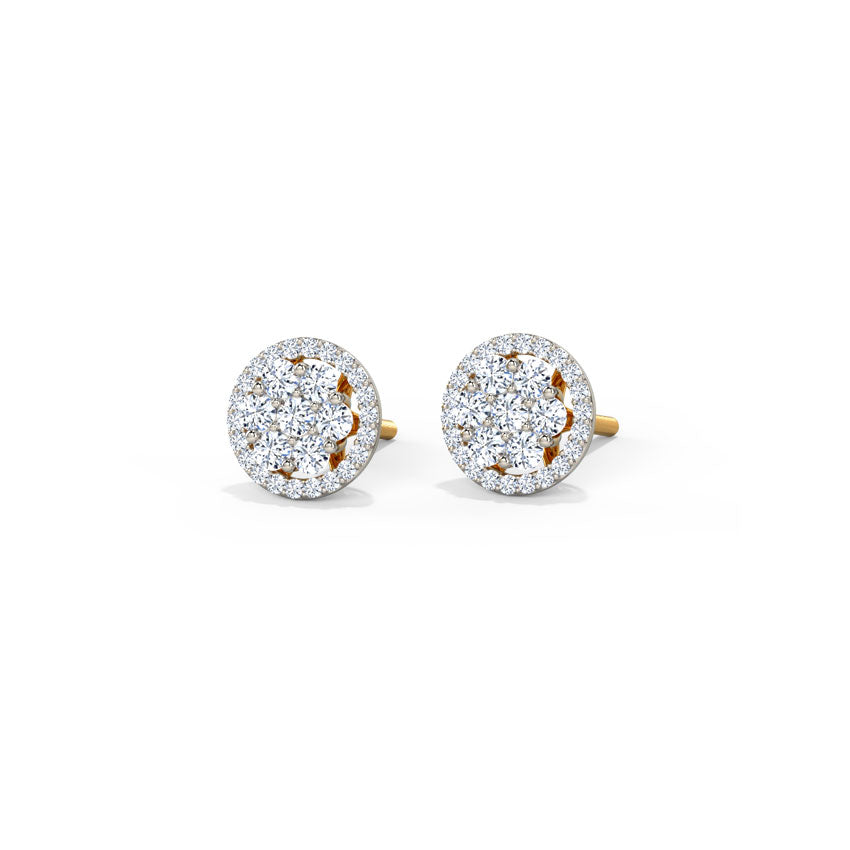 Athena Diamond Stud Earrings