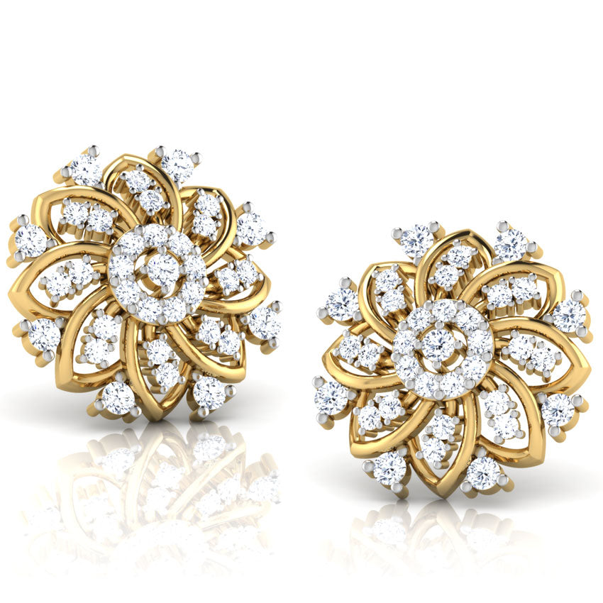 Amara Diamond Stud Earrings