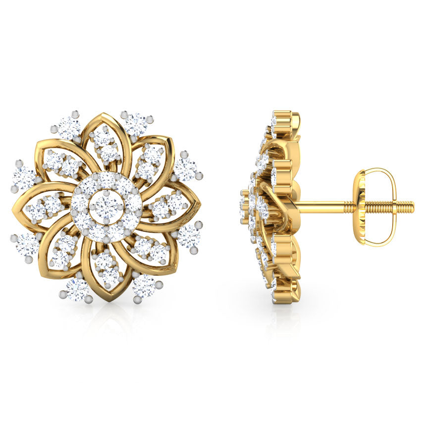 Amara Diamond Stud Earrings