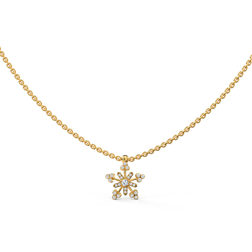 Dazzling Star Diamond Necklace