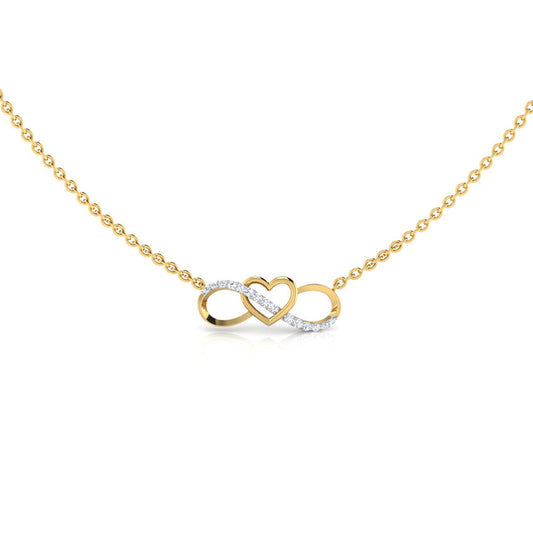 Endless Affection Infinity Diamond Necklace