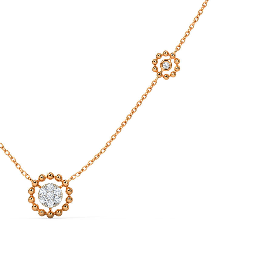Zara Sphere Diamond Necklace