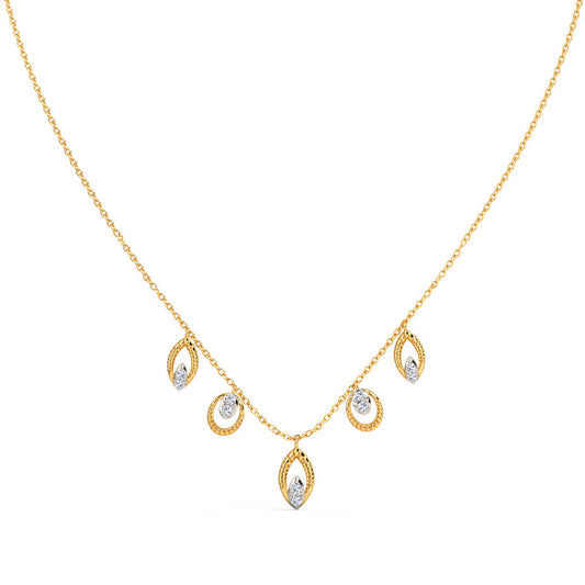 Abril Station Diamond Necklace