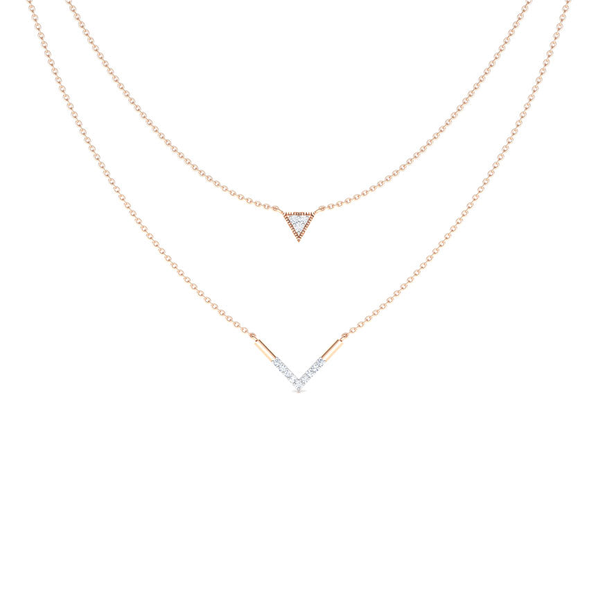 Victorian Multilayer Diamond Necklace