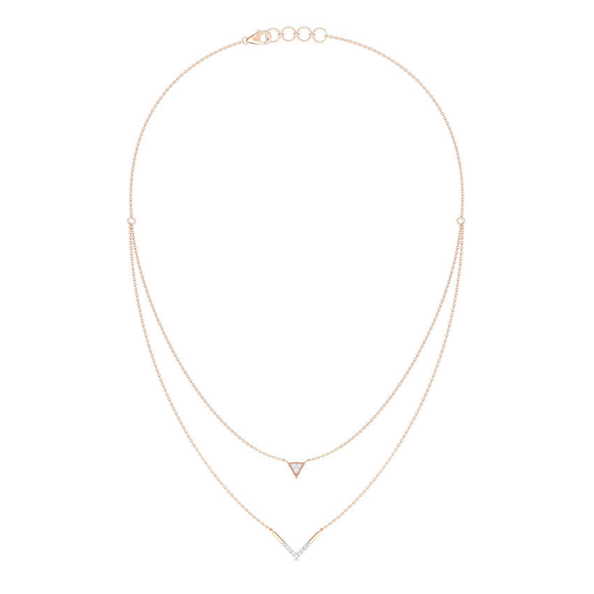 Victorian Multilayer Diamond Necklace