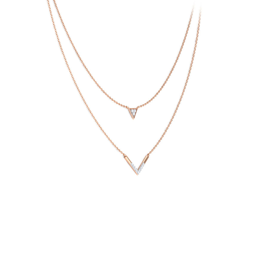 Victorian Multilayer Diamond Necklace