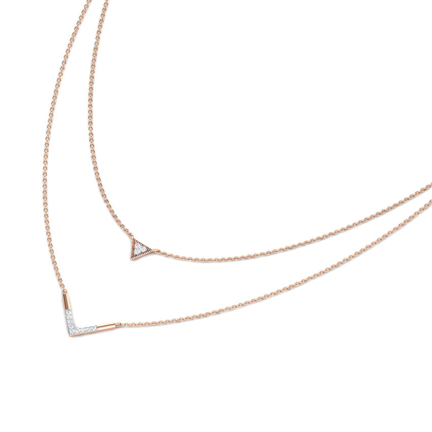 Victorian Multilayer Diamond Necklace