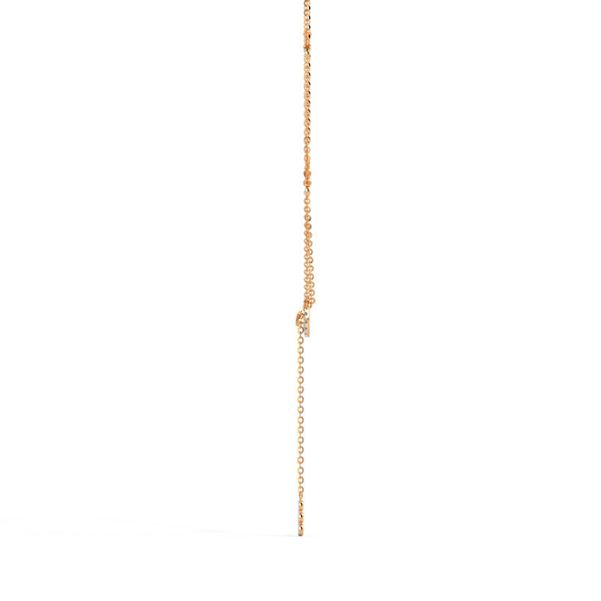 Glorious Toggle Lock Diamond Necklace