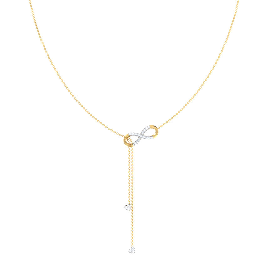 Eternal Love Lariat Diamond Necklace
