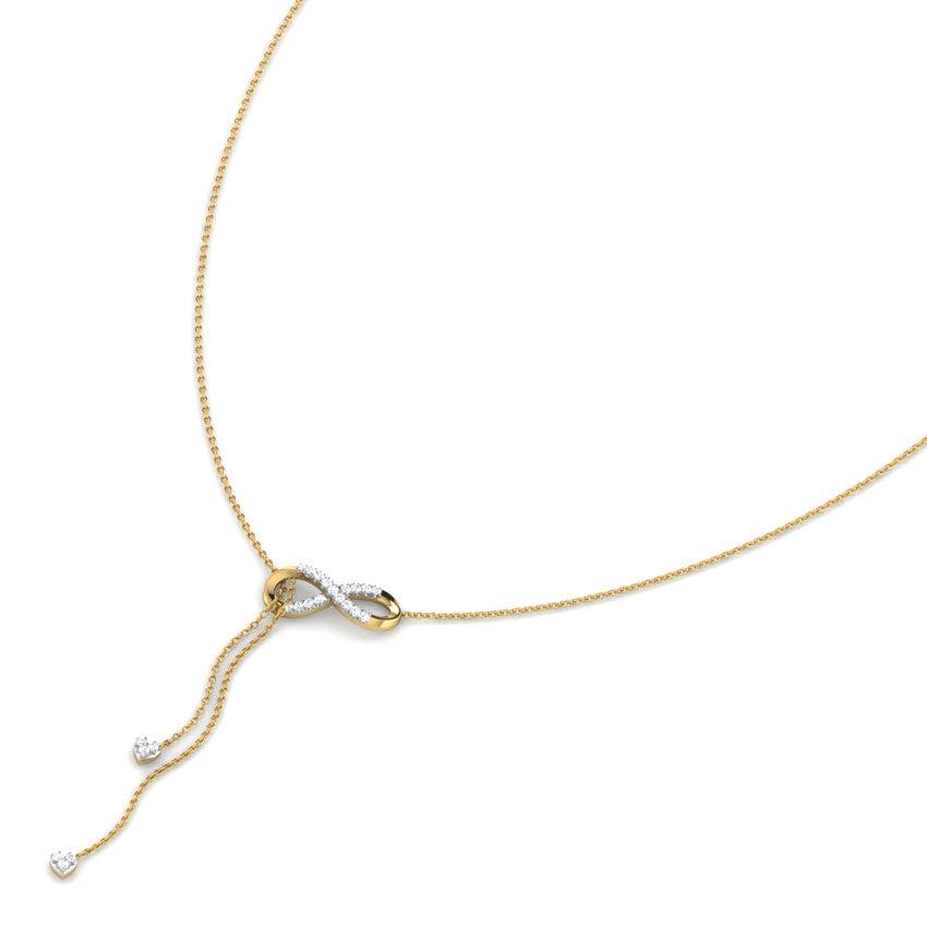 Eternal Love Lariat Diamond Necklace