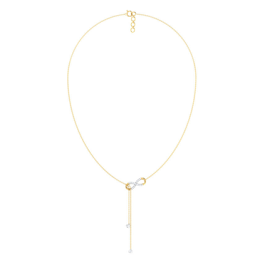 Eternal Love Lariat Diamond Necklace