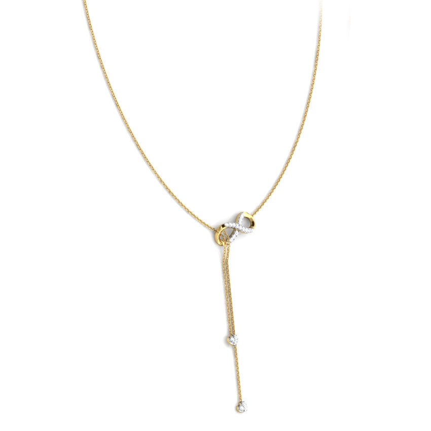 Eternal Love Lariat Diamond Necklace
