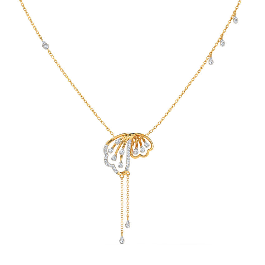 Isla Wave Diamond Necklace