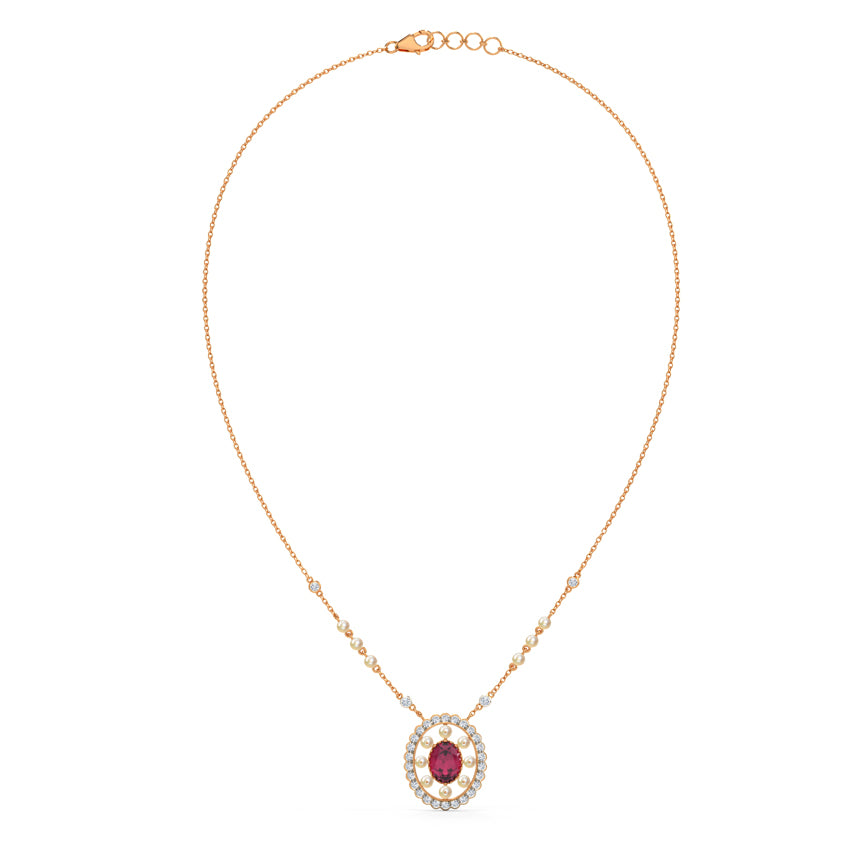 Jasper Diamond Necklace