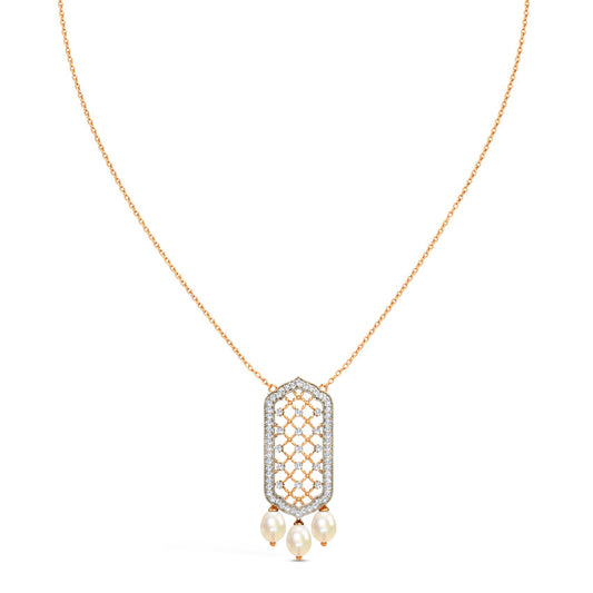 Afrah Pearl Necklace