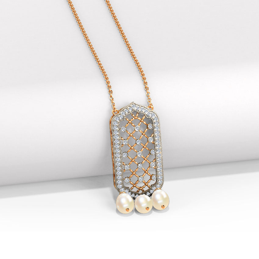 Afrah Pearl Necklace