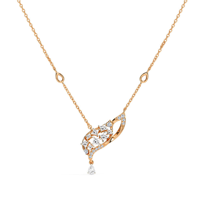 Mirabelle Radiant Diamond Necklace
