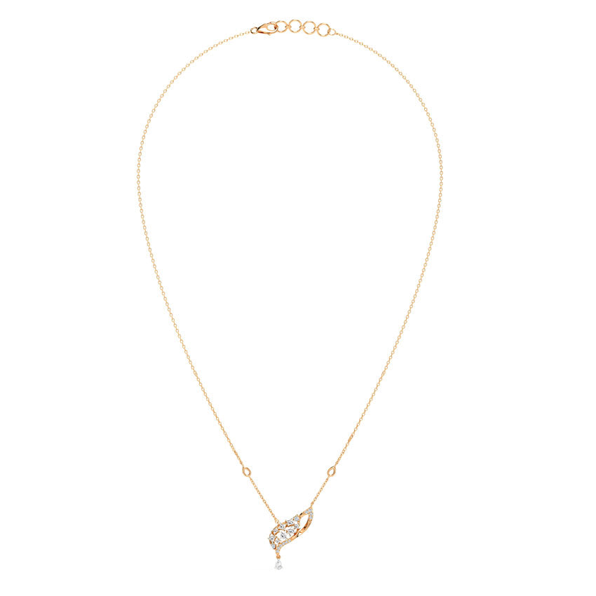 Mirabelle Radiant Diamond Necklace