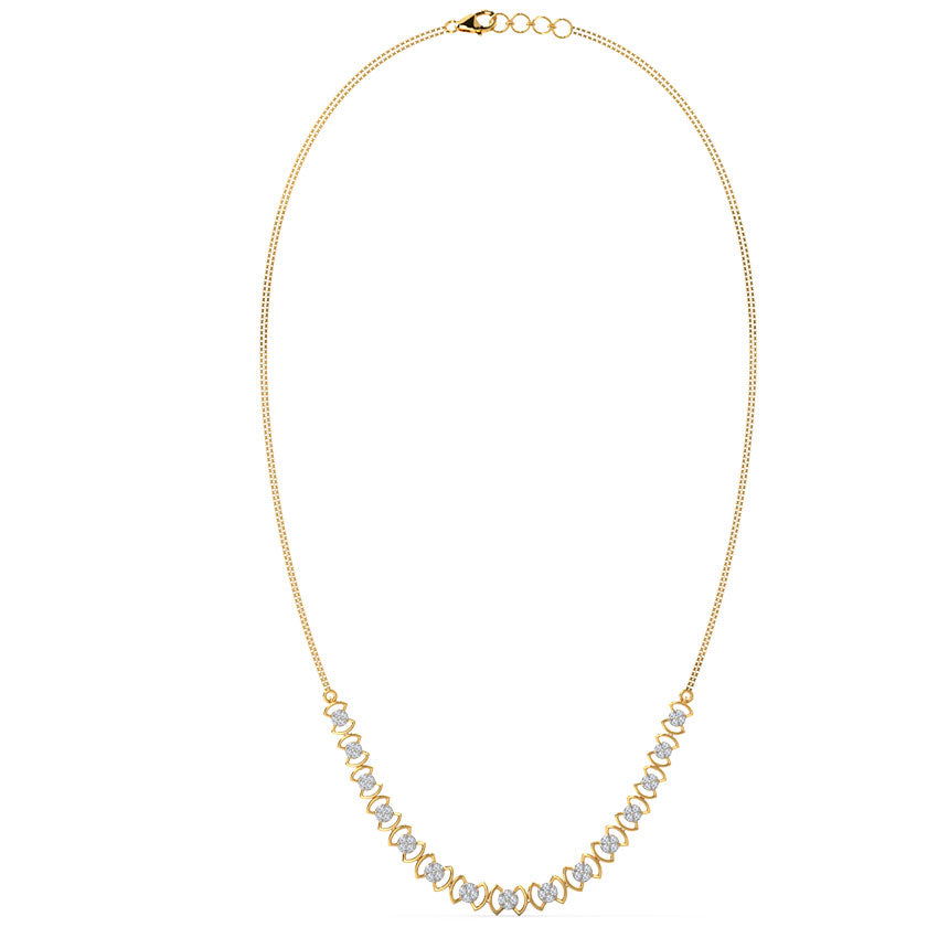 Luxe Notes Diamond Necklaces