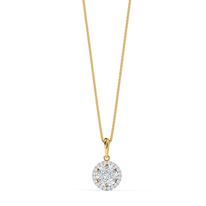 Caroline Seven Stone Diamond Pendant