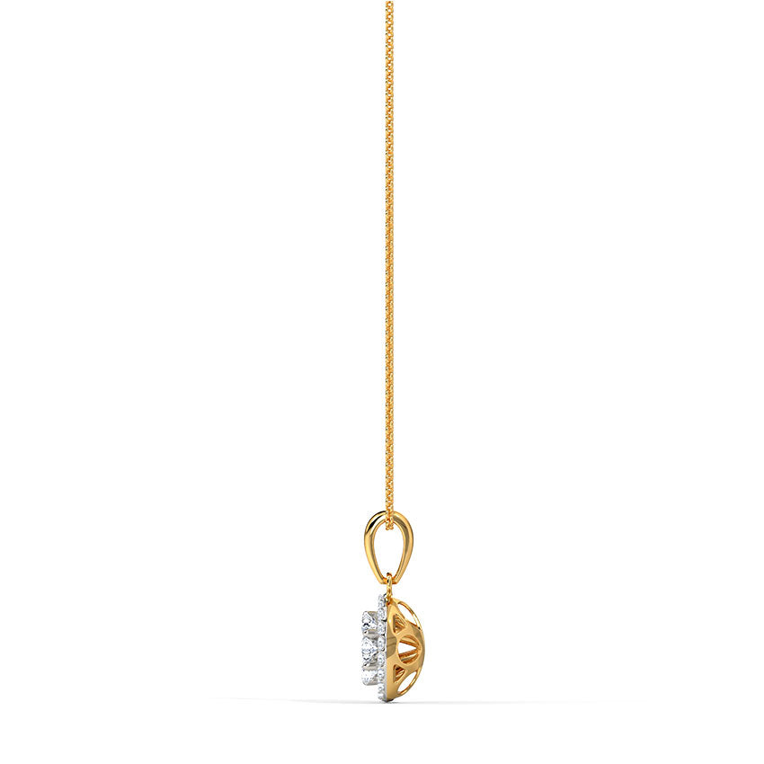 Caroline Seven Stone Diamond Pendant