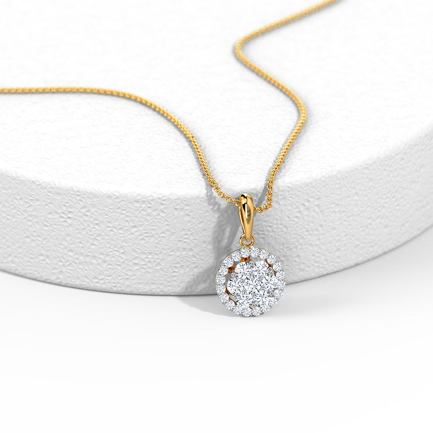 Caroline Seven Stone Diamond Pendant